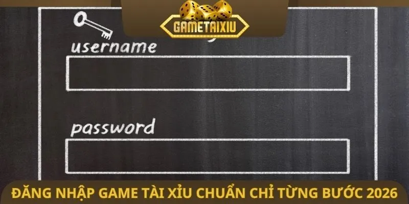 Đăng nhập game tài xỉu chuẩn chỉ từng bước 2026